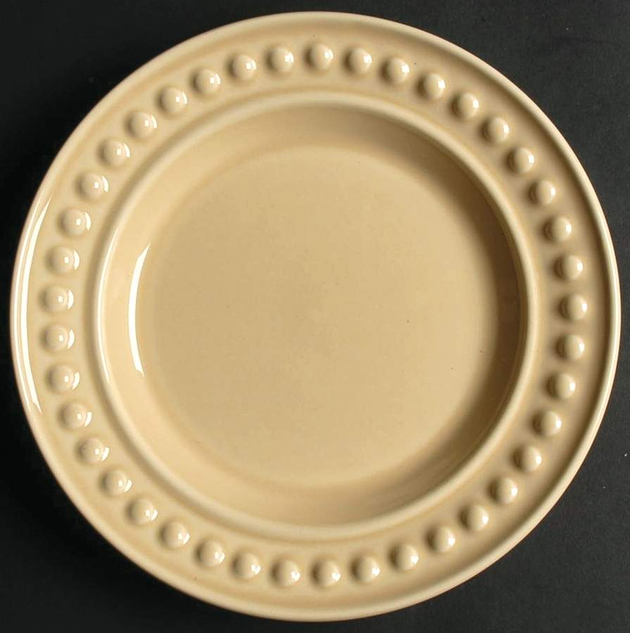 Del Mar Sand Beige Salad Plate by Nancy Calhoun-1