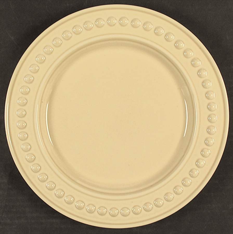 Del Mar Sand Beige Dinner Plate by Nancy Calhoun-1
