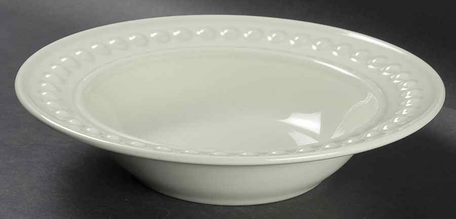 Del Mar Seamist Green Large Rim Soup Bowl by Nancy Calhoun-1