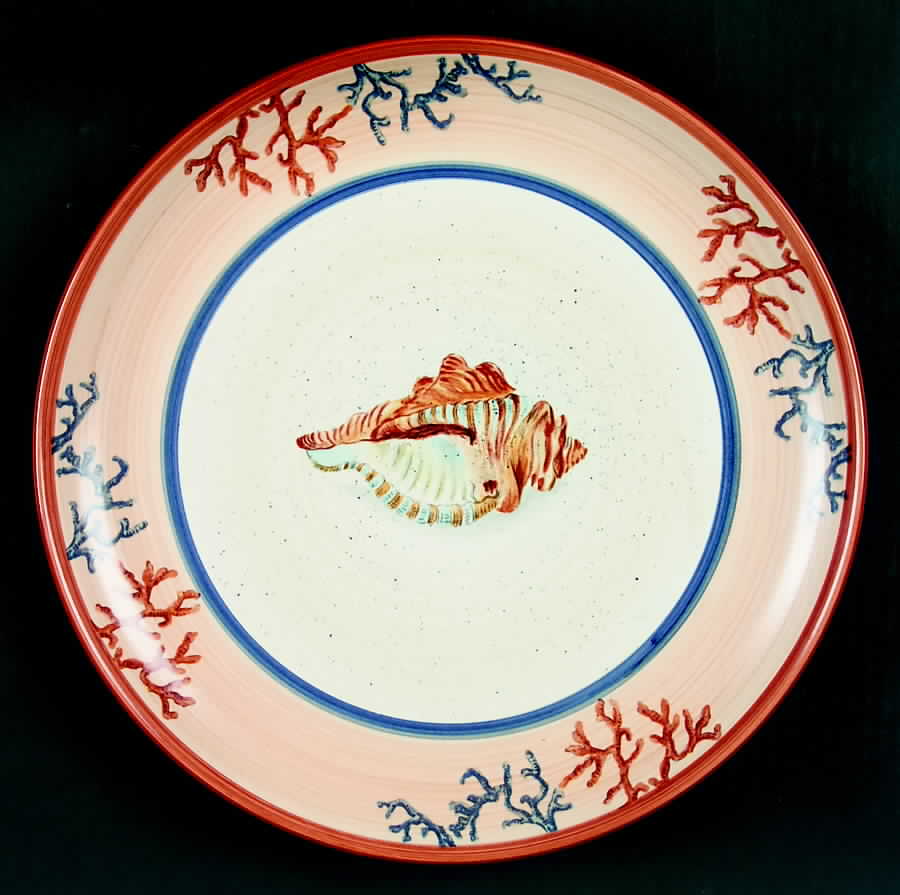 Neptune Dinner Plate by Nancy Calhoun-1