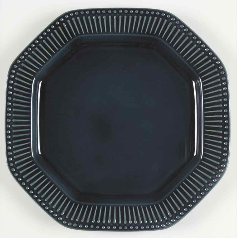 Vista Del Sol Ocean Blue 14" Octagonal Serving Platter by Nancy Calhoun-1