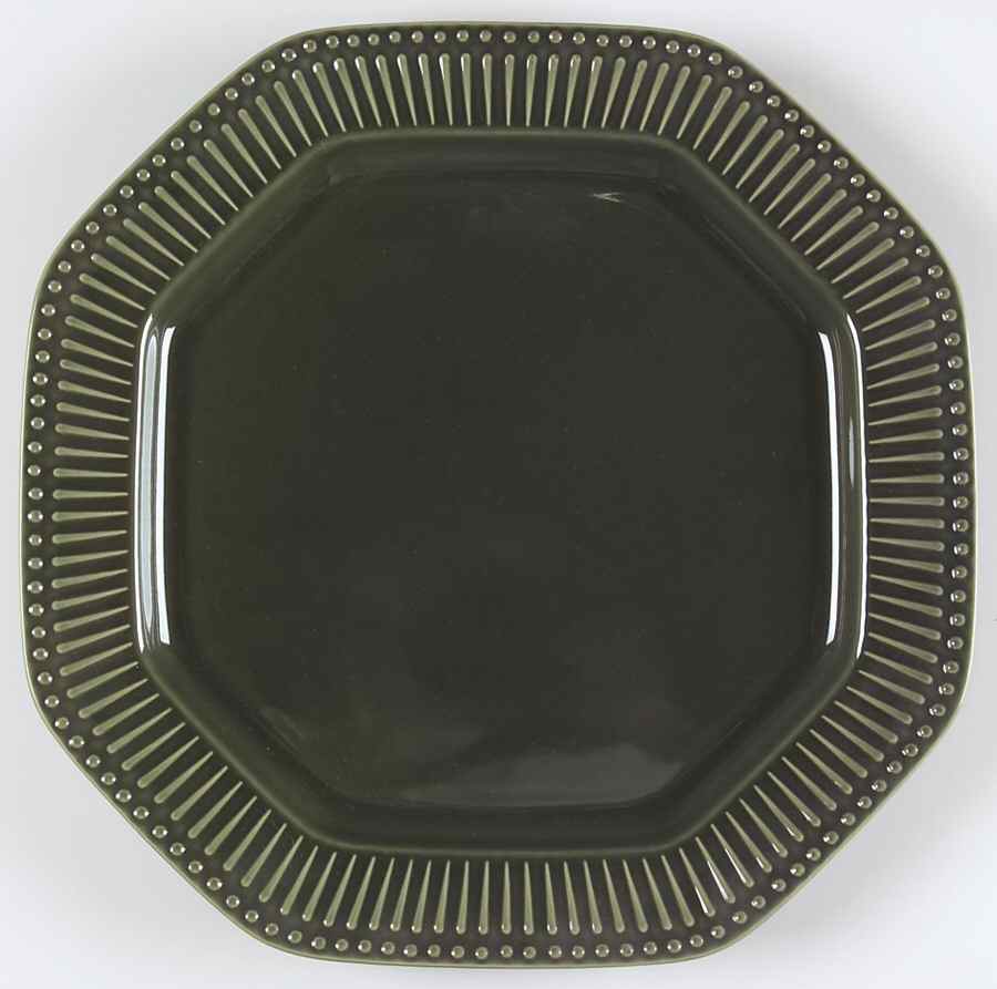 Vista Del Sol Spruce Green 14" Octagonal Serving Platter by Nancy Calhoun-1