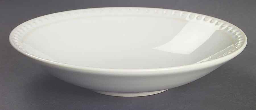 Vista Del Sol Linen White Fruit/Dessert (Sauce) Bowl by Nancy Calhoun-1