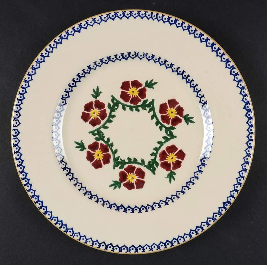 Old Rose Luncheon Plate by Nicholas Mosse-1