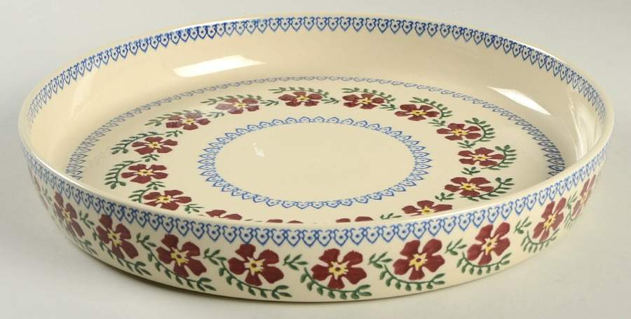 Old Rose 11'' Quiche by Nicholas Mosse-1