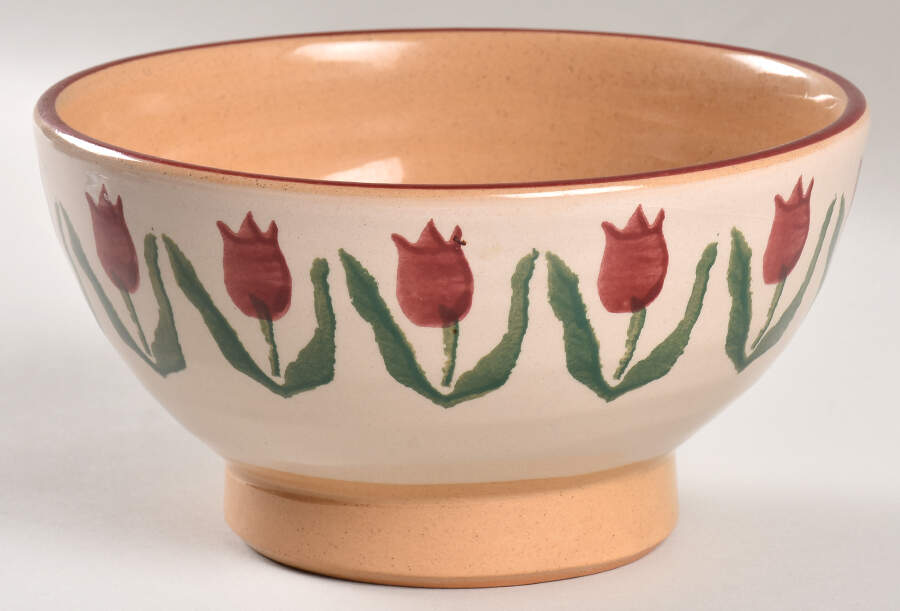 Red Tulip 6" All Purpose Bowl by Nicholas Mosse-1