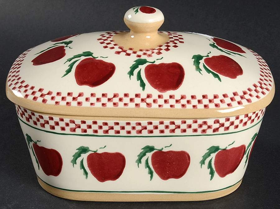 Apple 7" Storage Jar & Lid by Nicholas Mosse-1