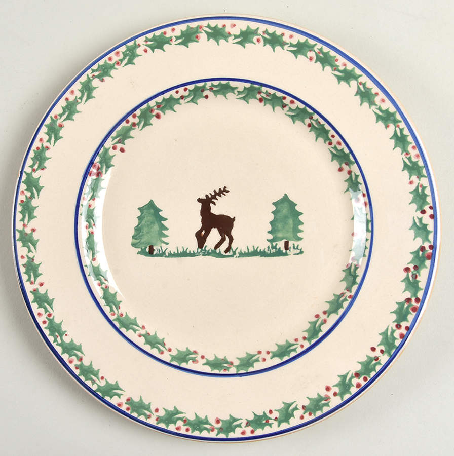 Reindeer Salad Plate by Nicholas Mosse-1
