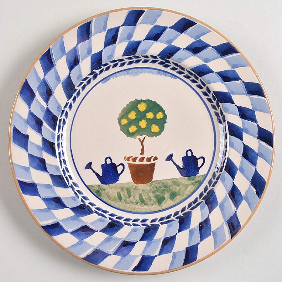 Lemon Tree Luncheon Plate by Nicholas Mosse-1