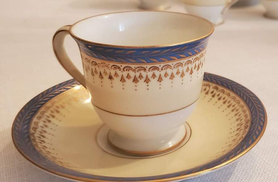 N1773 Footed Demitasse Cup & Saucer Set by Noritake-1