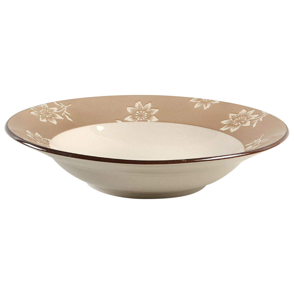 Island Flower 10" Pasta Serving Bowl by Nautica-1