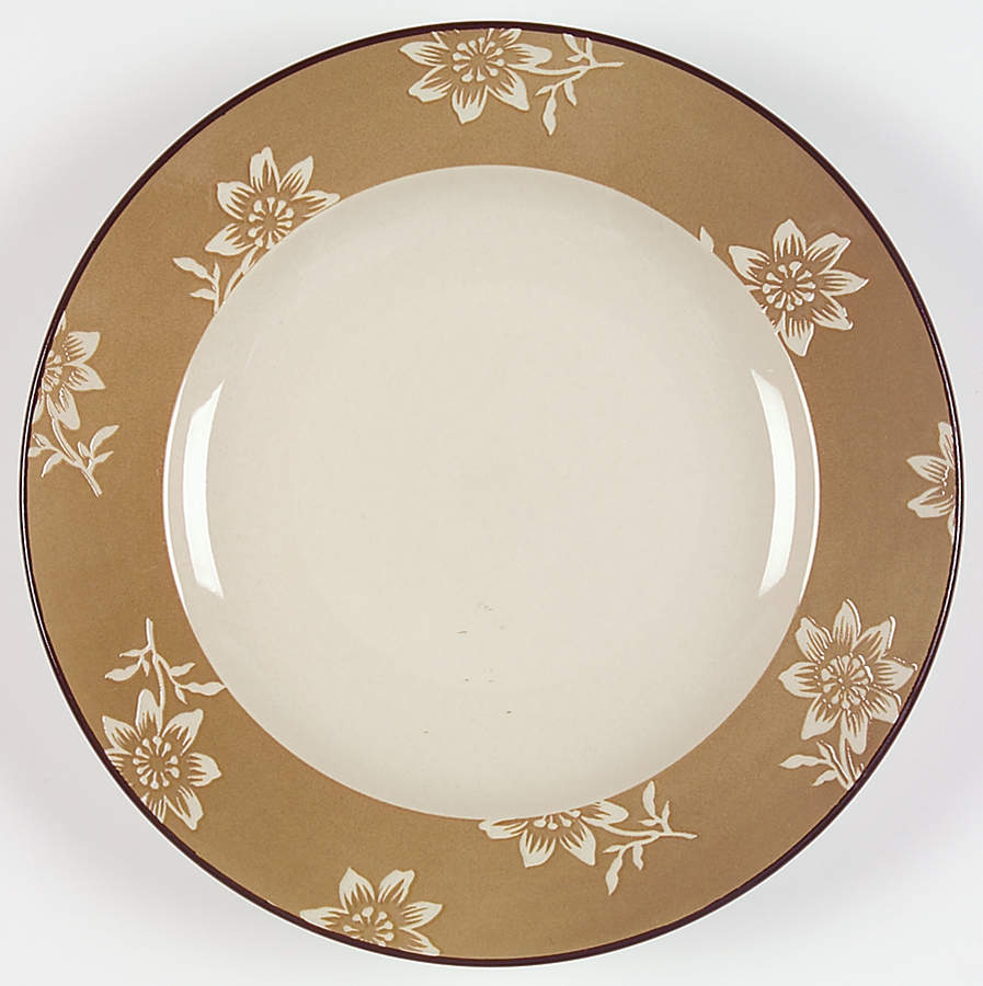 Island Flower Luncheon Plate by Nautica-1