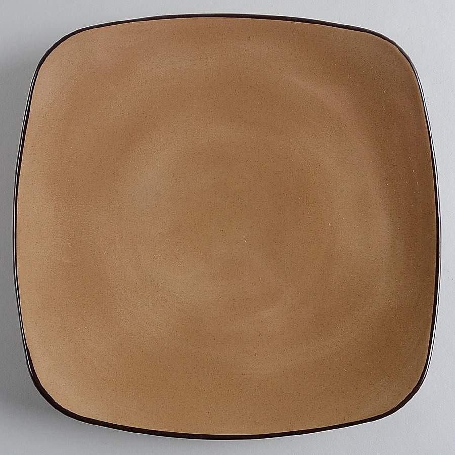 Island Sand Square Luncheon Plate by Nautica-1