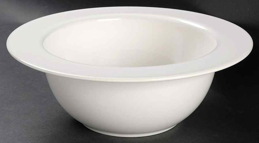 Arctic White 10" Round Vegetable Bowl by Nautica-1