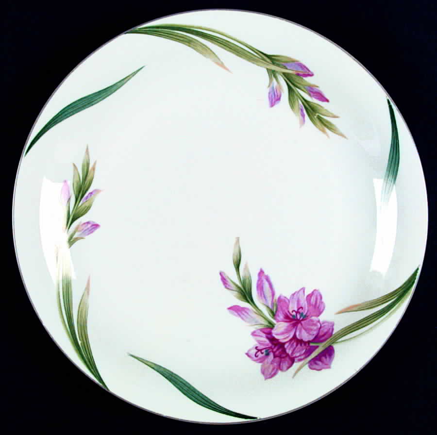 Karen (Gray Trim) Dinner Plate by Noritake-1