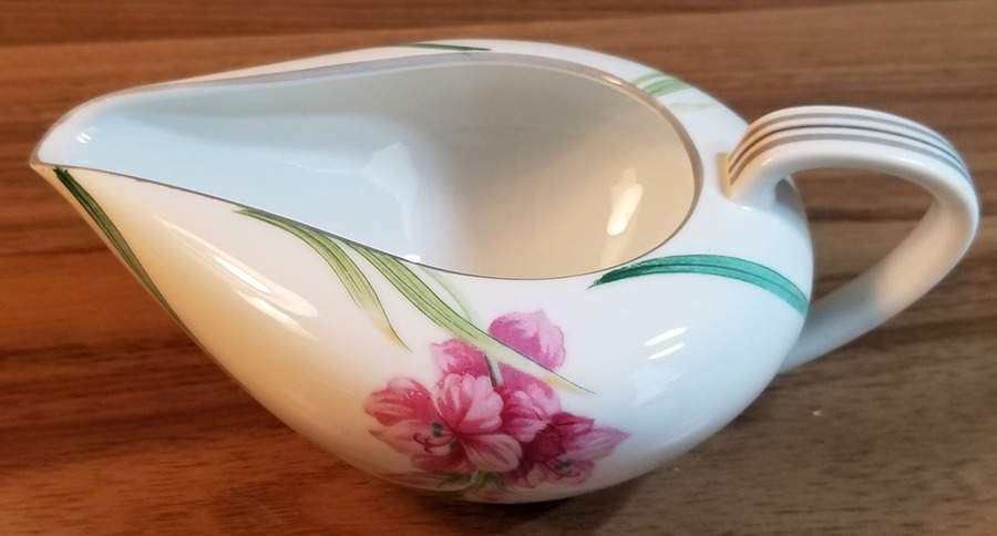 Karen (Gray Trim) Creamer by Noritake-1