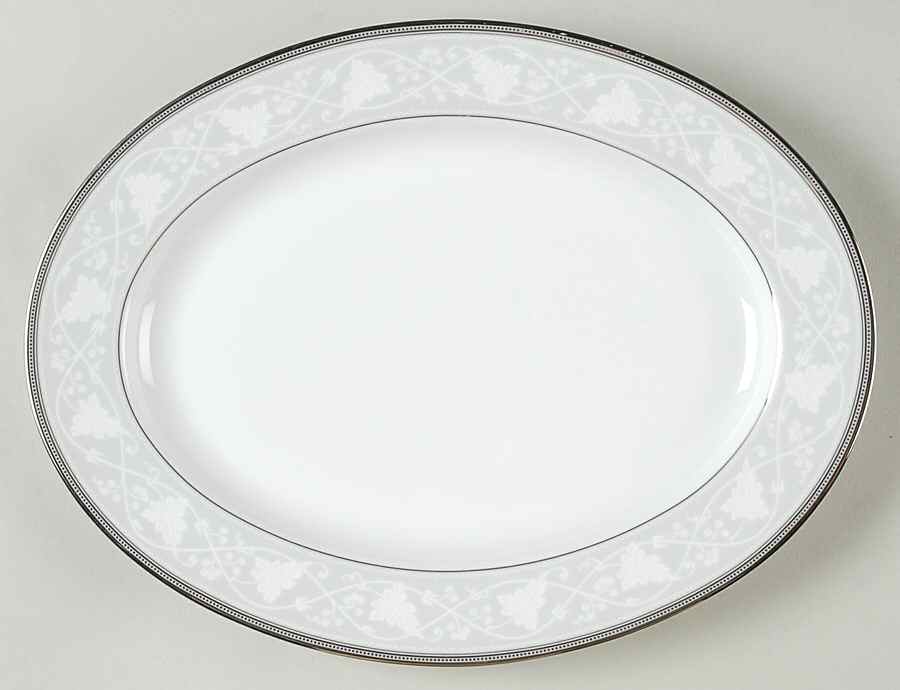 Clarenton 11" Oval Serving Platter by Noritake-1