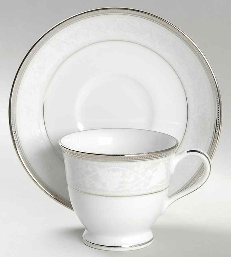 Clarenton Footed Demitasse Cup & Saucer Set by Noritake-1