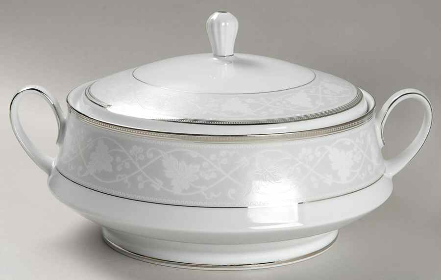 Clarenton Round Covered Vegetable by Noritake-1