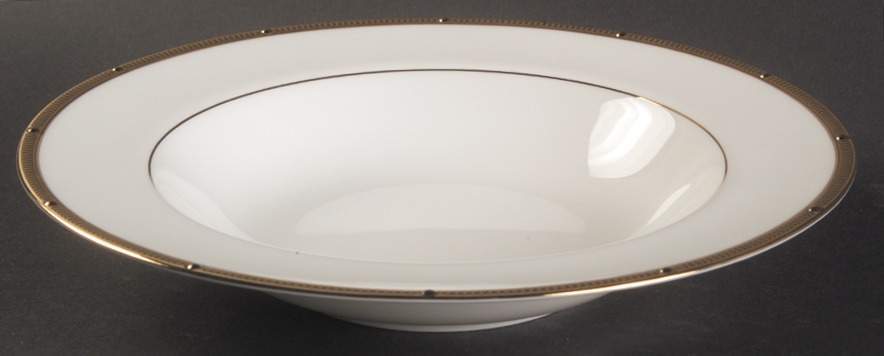 Rochelle Gold Rim Soup Bowl by Noritake-1