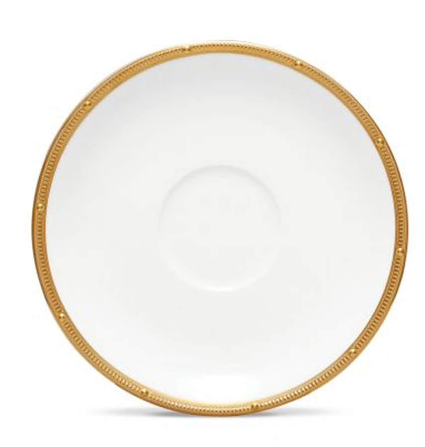 Rochelle Gold Saucer for Cream Soup Bowl by Noritake-1