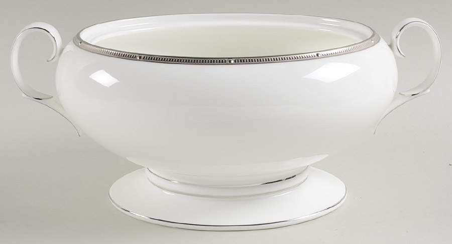 Rochelle Platinum Oval Vegetable No Lid by Noritake-1