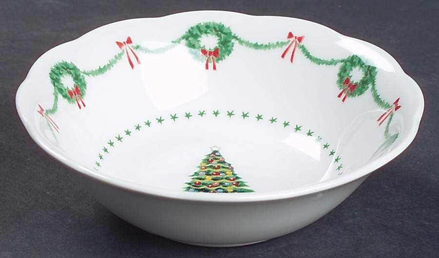 Americana Christmas Dip Bowl for Chip & Dip Set by Nikko-1