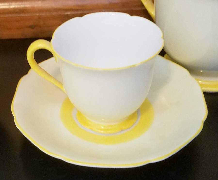 N1785 Footed Demitasse Cup & Saucer Set by Noritake-1
