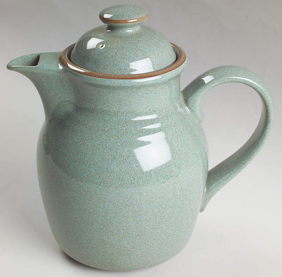Sanibel Green Tea/Coffee Pot & Lid by Noritake-1