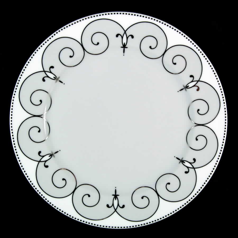 Regency Platinum Salad/Dessert Plate by Nikko-1