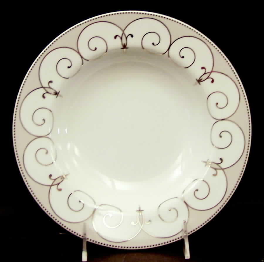 Regency Platinum 9" Soup/Pasta Bowl by Nikko-1
