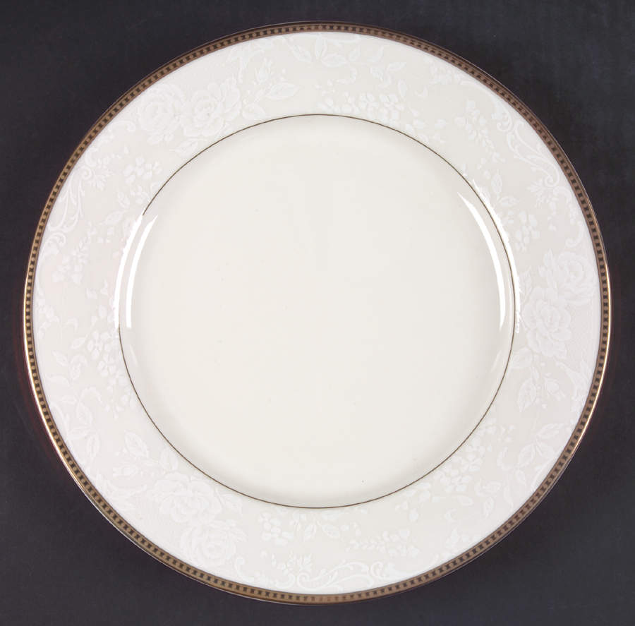 Vintage Lace Gold Dinner Plate by Nikko-1