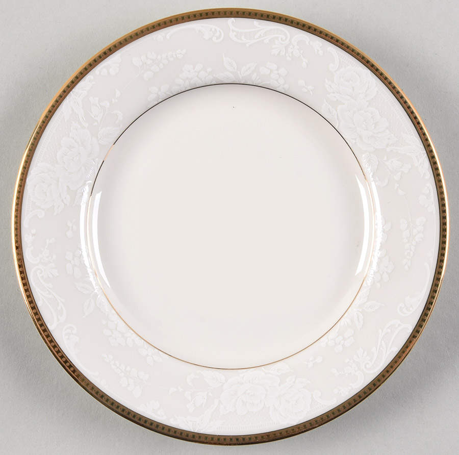 Vintage Lace Gold Bread & Butter Plate by Nikko-1