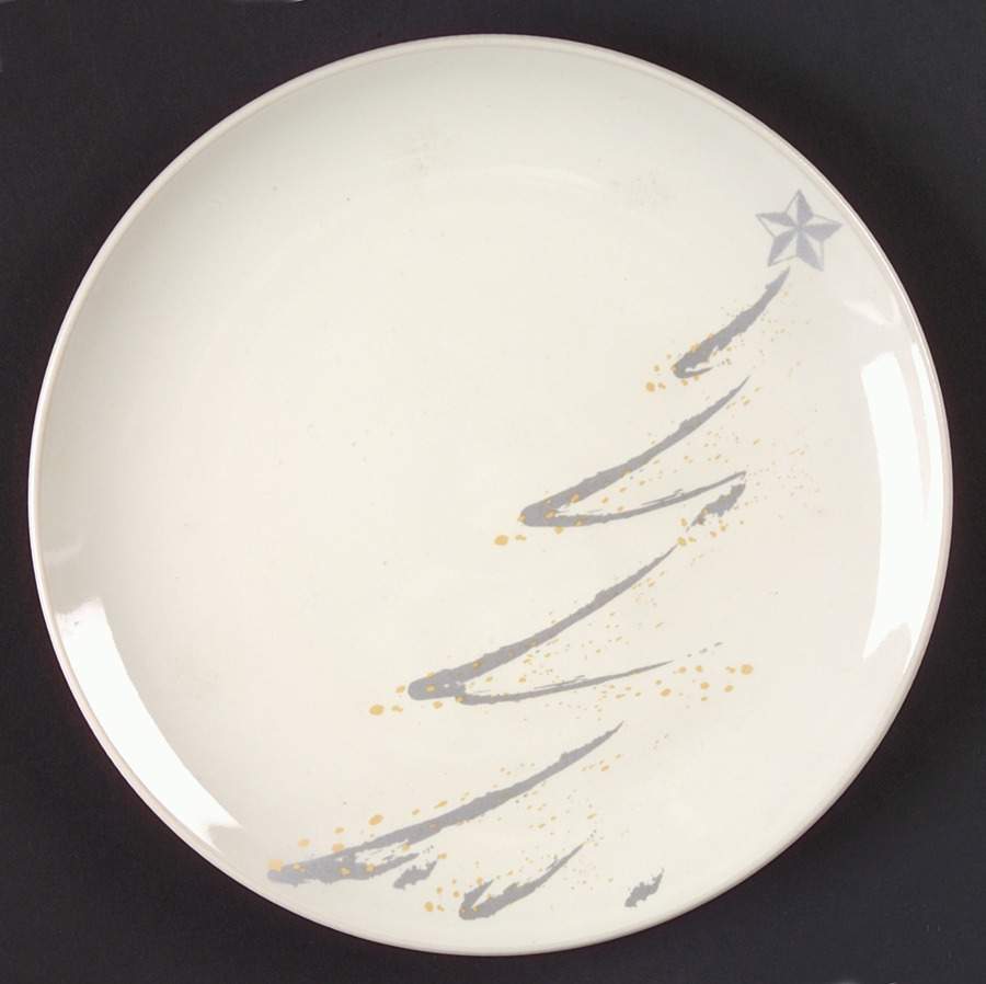 Colorwave Cream Holiday Salad Plate by Noritake-1