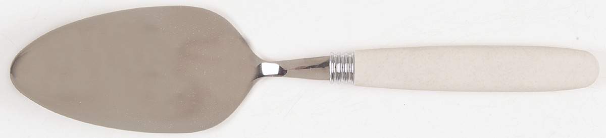 Colorwave Cream Pastry Server with Stainless Blade by Noritake-1