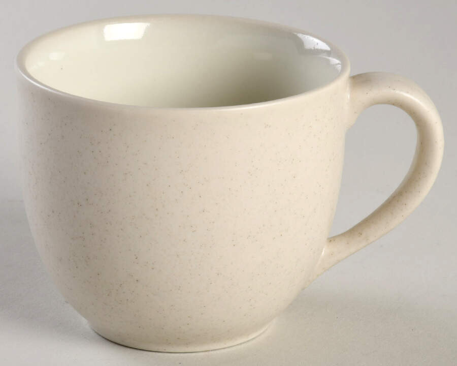 Colorwave Cream Flat Cup by Noritake-1