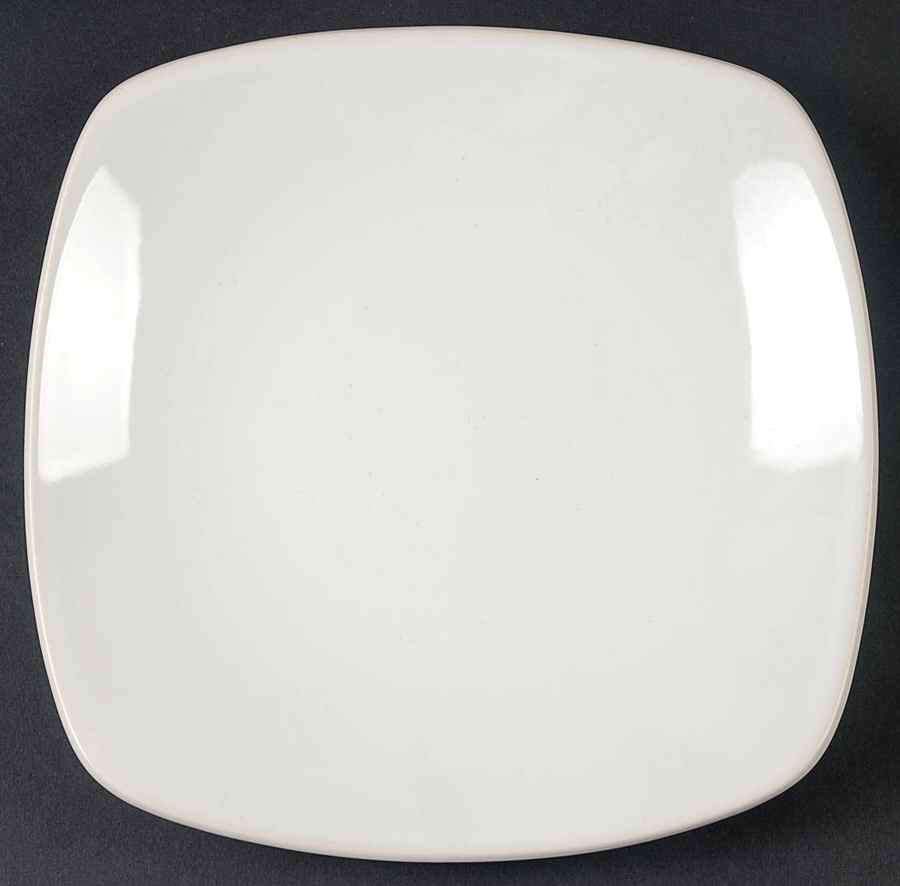 Colorwave Cream Square Salad Plate by Noritake-1
