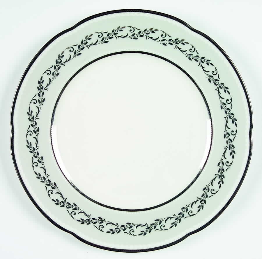 Westover Platinum Accent Luncheon Plate by Noritake-1