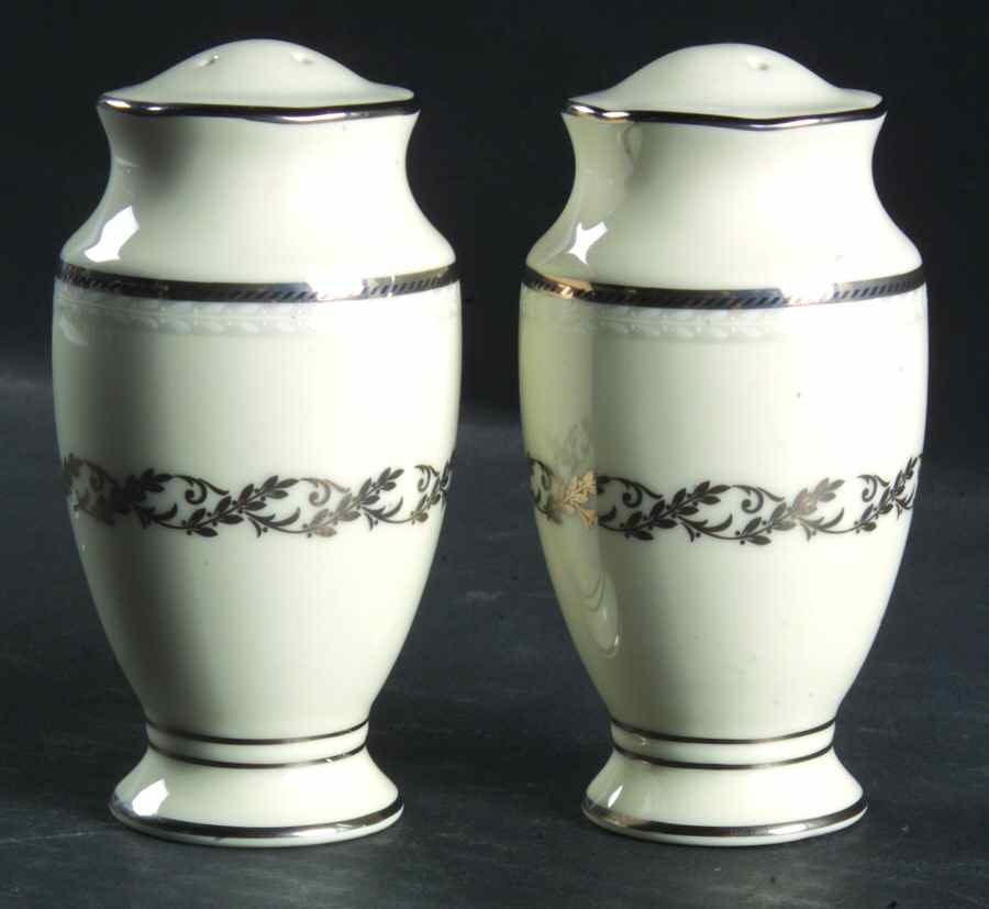 Westover Platinum Salt & Pepper Set by Noritake-1