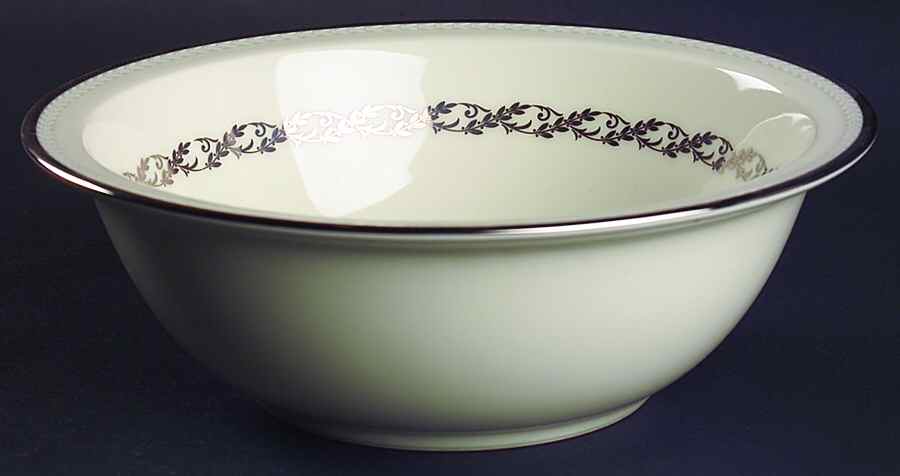 Westover Platinum 9" Round Vegetable Bowl by Noritake-1