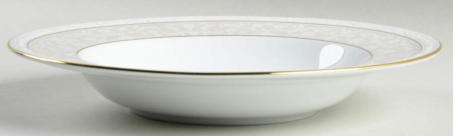 Glenrose Gold Rim Soup Bowl by Noritake-1