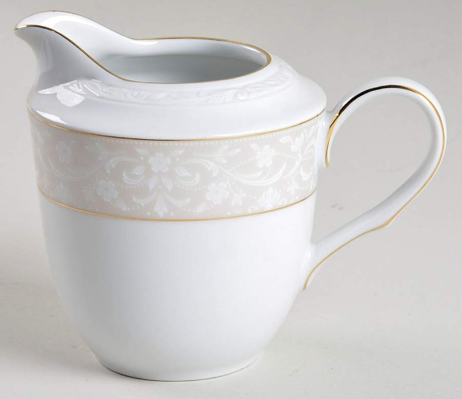 Glenrose Gold Creamer by Noritake-1