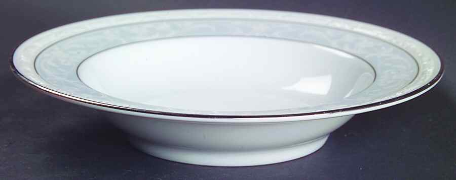 Glenrose Platinum Rim Fruit/Dessert (Sauce) Bowl by Noritake-1