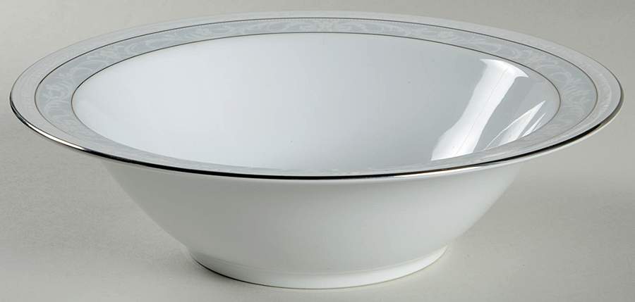Glenrose Platinum 9" Round Vegetable Bowl by Noritake-1