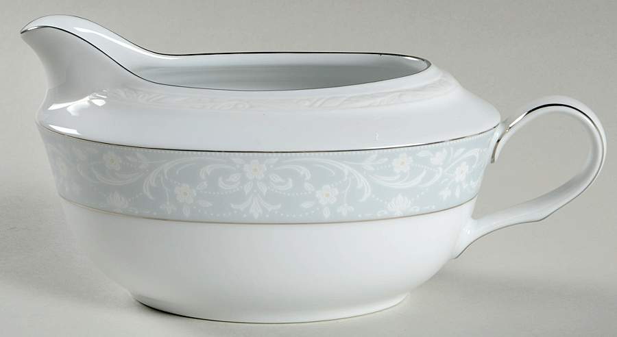 Glenrose Platinum Gravy Boat by Noritake-1