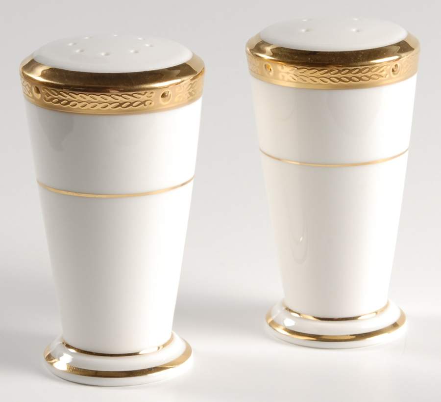 Chatelaine Gold Salt & Pepper Set by Noritake-1