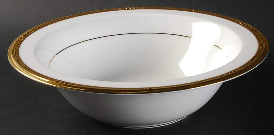 Chatelaine Gold 9" Round Vegetable Bowl by Noritake-1