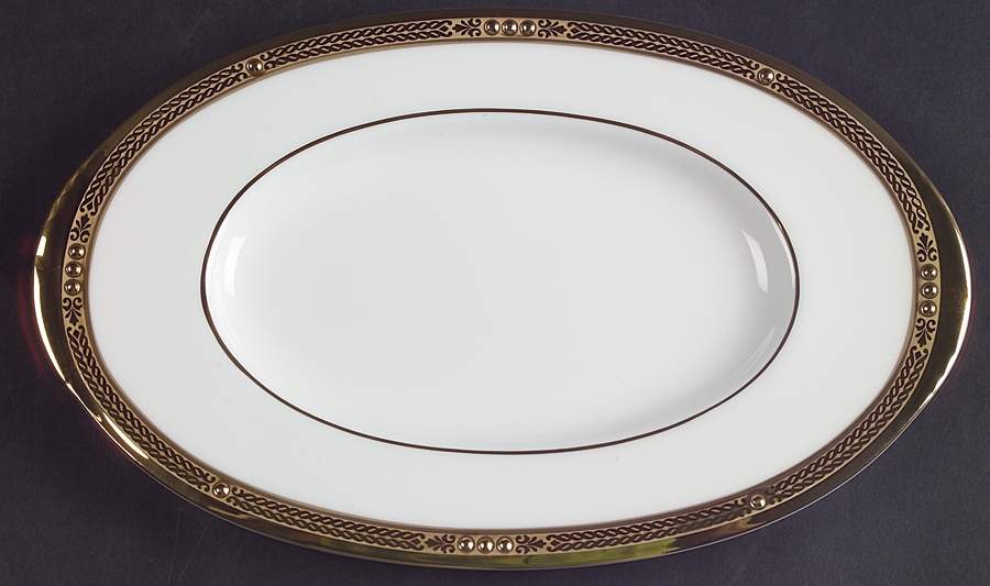 Chatelaine Gold Relish/Butter Tray by Noritake-1