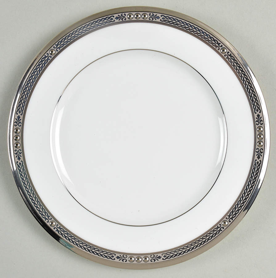 Chatelaine Platinum Bread & Butter Plate by Noritake-1
