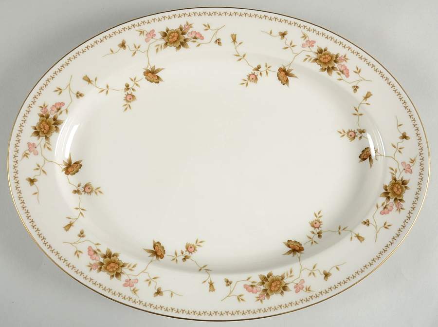 N1808 16" Oval Serving Platter by Noritake-1